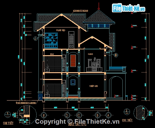 Biệt thự kích thước 14x18m,Biệt thự kích thước 11x13m,Biệt thự,1 tầng,3 tầng,Biệt thự 16 m x 9m